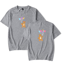 Load image into Gallery viewer, 2020 New NICK AUSTIN PUFF TEDDY BEAR BLACK T-SHIRT Korean loose tops ins tide T SHIRT Casual Streetwear kpop Unisex T shirts