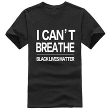 Load image into Gallery viewer, Showtly Black Lives Matter Men's T Shirt BLM Tee Tops Activist Movement Clothing Casual Cotton Short Sleeve