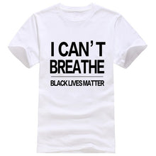 Load image into Gallery viewer, Showtly Black Lives Matter Men's T Shirt BLM Tee Tops Activist Movement Clothing Casual Cotton Short Sleeve