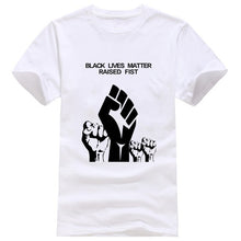 Load image into Gallery viewer, Showtly Black Lives Matter Men's T Shirt BLM Tee Tops Activist Movement Clothing Casual Cotton Short Sleeve