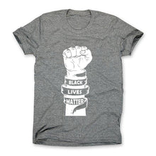 Load image into Gallery viewer, Showtly Black Lives Matter Men's T Shirt BLM Tee Tops Activist Movement Clothing Casual Cotton Short Sleeve