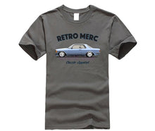 Load image into Gallery viewer, Top Fashion 3D Letters Print Fashion German Classic Car Fans Ce W123 Coupe T-Shirt. Retro Classic Car. German.Printed T Shirts