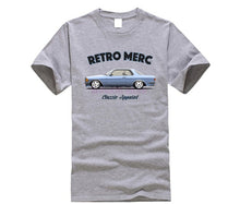 Load image into Gallery viewer, Top Fashion 3D Letters Print Fashion German Classic Car Fans Ce W123 Coupe T-Shirt. Retro Classic Car. German.Printed T Shirts