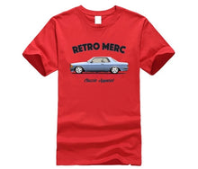Load image into Gallery viewer, Top Fashion 3D Letters Print Fashion German Classic Car Fans Ce W123 Coupe T-Shirt. Retro Classic Car. German.Printed T Shirts