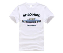 Load image into Gallery viewer, Top Fashion 3D Letters Print Fashion German Classic Car Fans Ce W123 Coupe T-Shirt. Retro Classic Car. German.Printed T Shirts