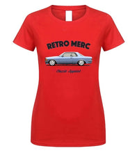 Load image into Gallery viewer, Top Fashion 3D Letters Print Fashion German Classic Car Fans Ce W123 Coupe T-Shirt. Retro Classic Car. German.Printed T Shirts